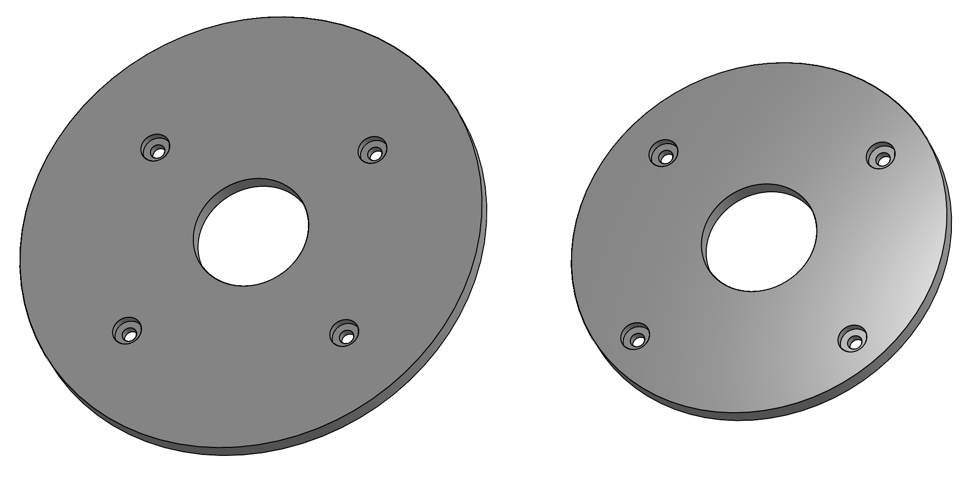 Đế Tròn Cho Bosch Colt Round Base Plate