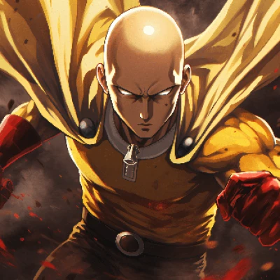 Saitama, One Punch Man - HueForge