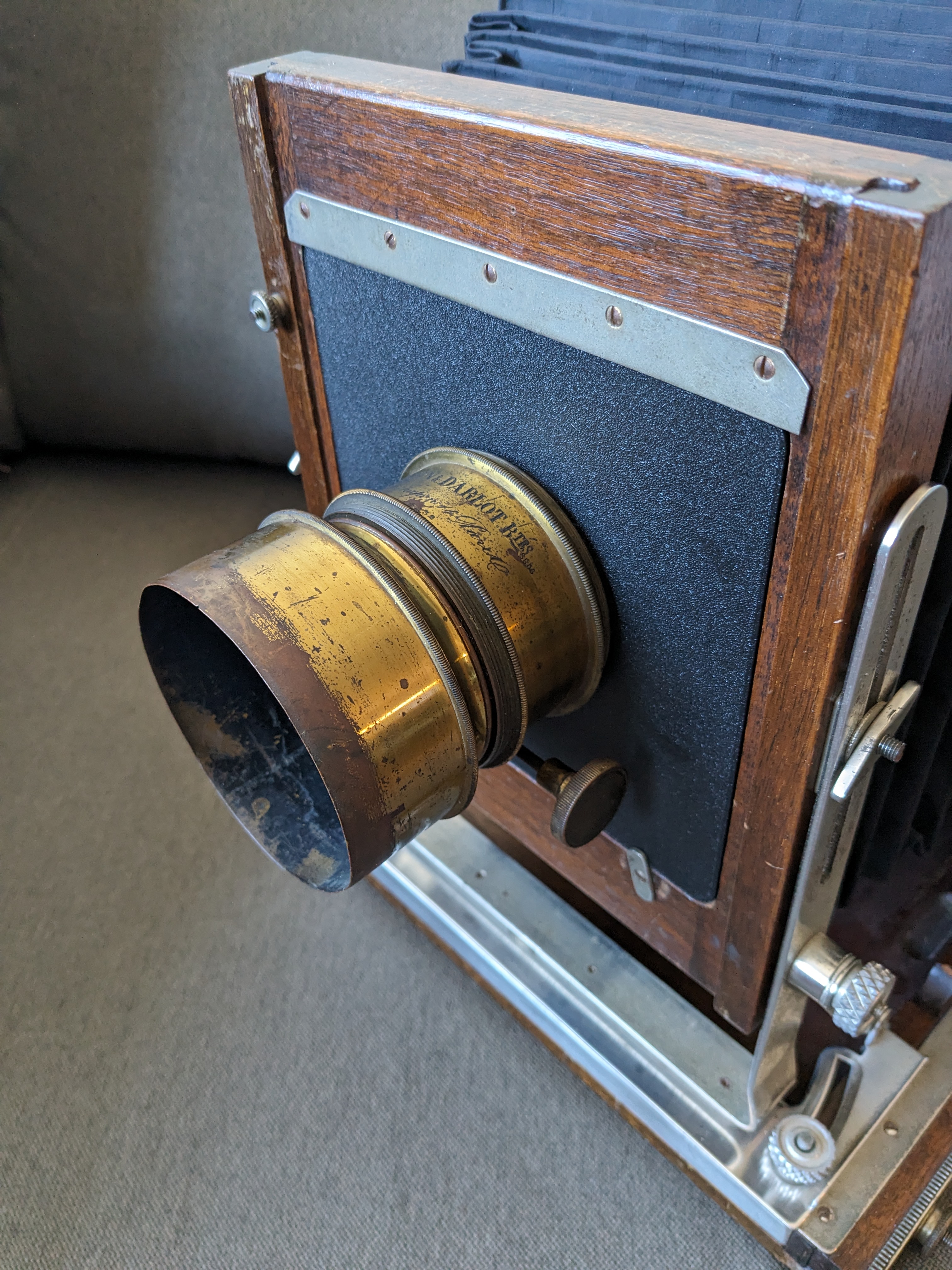 Bảng Gắn Ống Kính 6x6 Cho Máy Ảnh Deardorff V8