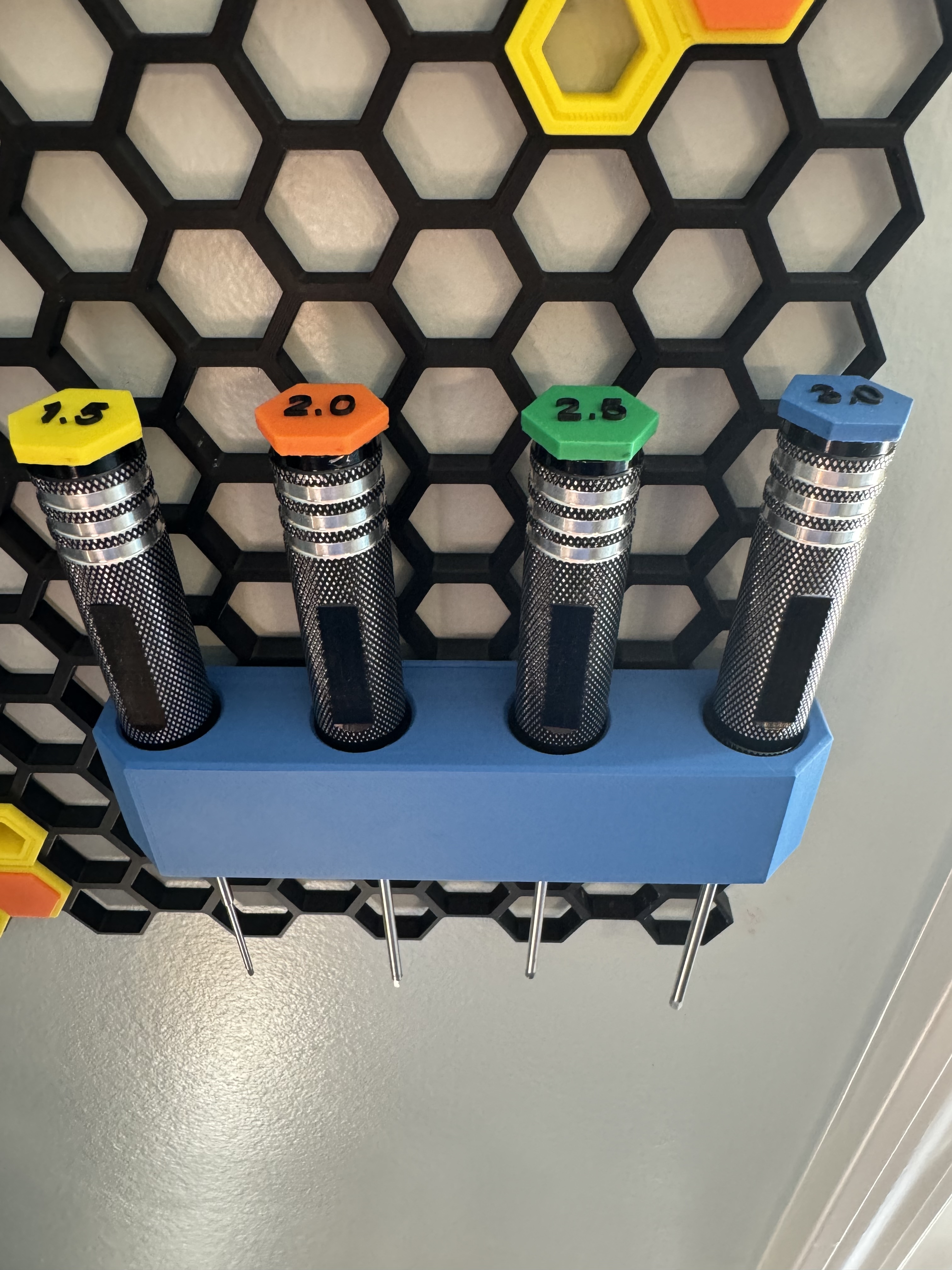 Giá Đỡ Tuốc Nơ Vít Lục Giác Cho Tường Tổ Ong