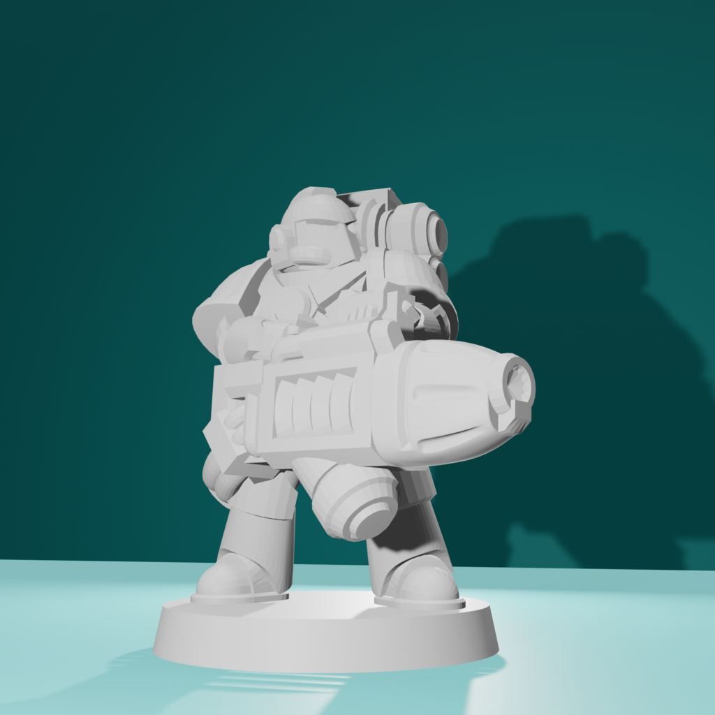 Marine Giáp Tấm Thập Tự Quân Thiên Hà 28mm