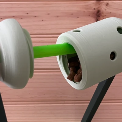 Đồ Chơi Cho Mèo - Máy Nhả Thức Ăn Dạng Câu Đố