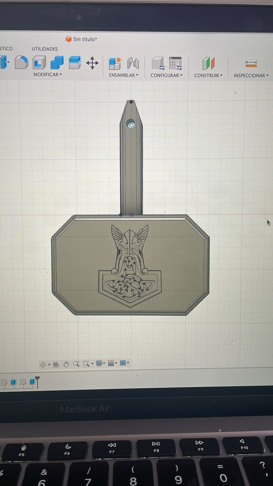 Mô hình 3D Cái búa Thor