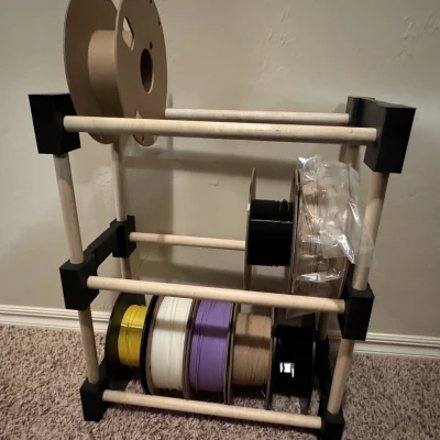 Kệ Đựng Chỉ In 3D Dạng Module