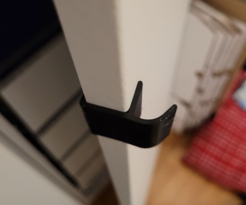 Tay nắm cửa Ikea không cần ốc cho Platsa, Pax, Enhet, Kallax,... 16,5mm