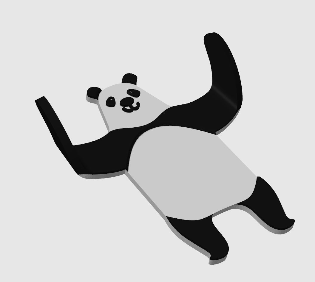 Móc Treo Gấu Trúc Dễ Thương