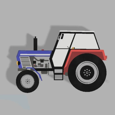 Mô hình Zetor Crystal 8011 2D