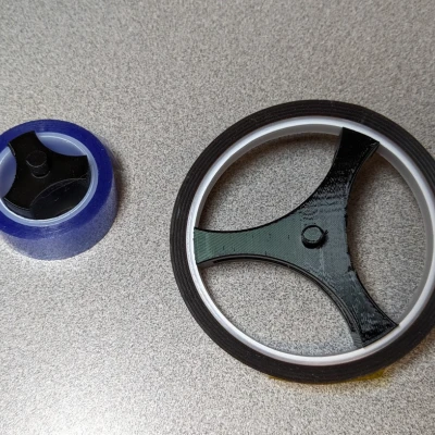 Trục Máy Cắt Băng Keo 32mm và 78mm