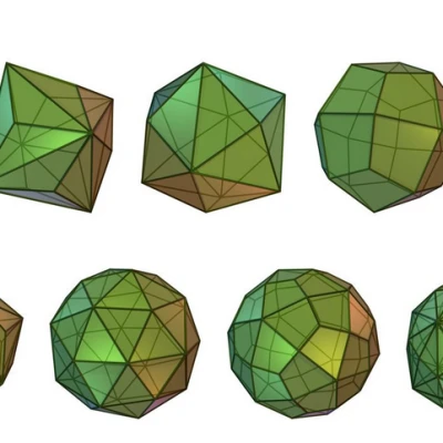 Tất cả các chất rắn Catalan làm tệp bước