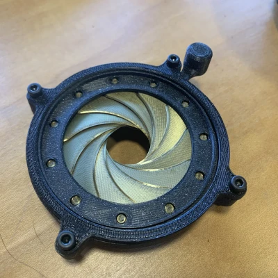 Iris cơ khí hình bạch tuộc