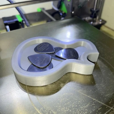 Khay Đựng Pick Guitar Hình Gibson Les Paul