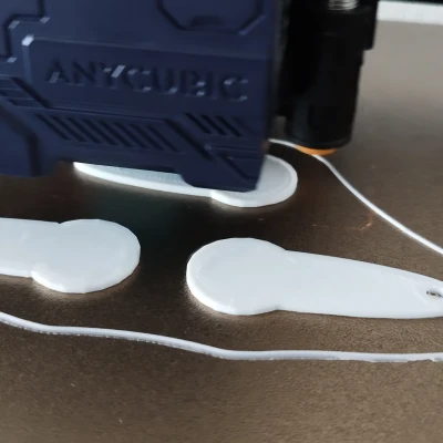 Ekw Jeton - Móc khóa xe đẩy hàng tiện lợi