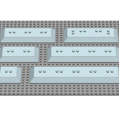 Minifigures Hiển thị đứng Lego tương thích