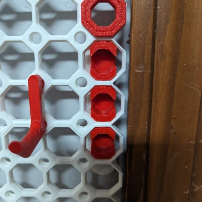 Pat gắn Command Strip 16LB offset 8mm cho hệ thống multiboard