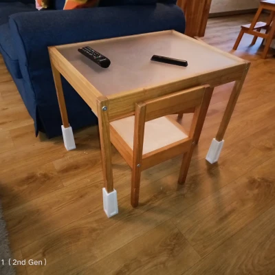 Bộ Nâng Chiều Cao Chân Bàn IKEA LATT