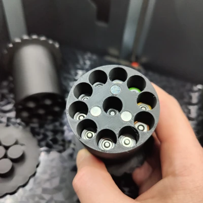 Tạ Spool Nam Châm Giữ Pin Cho Hộp AMS