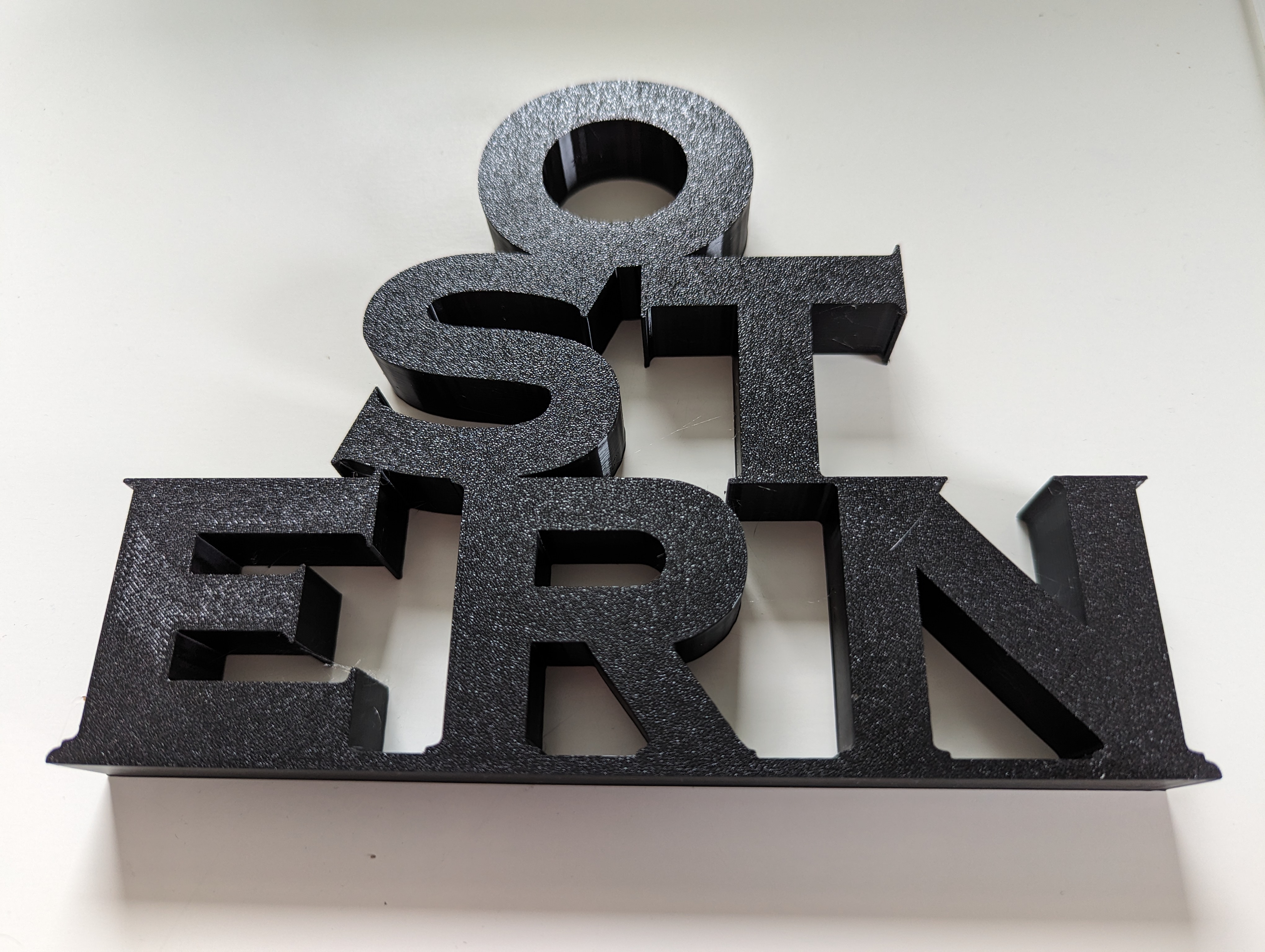 Chữ "Ostern" - Trang trí Lễ Phục Sinh