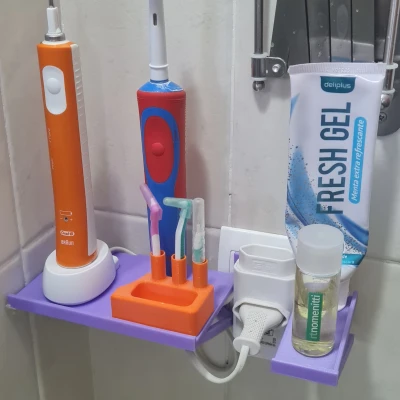 Giá đỡ ổ cắm điện treo tường