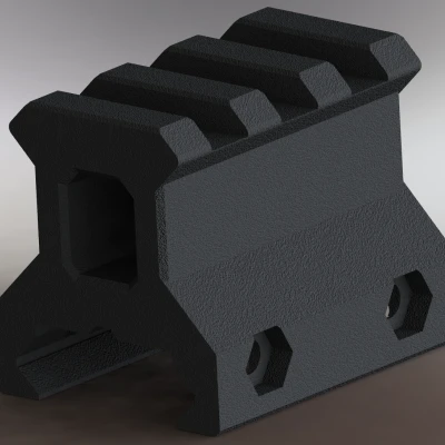 Thanh Riser Picatinny 3 Khe