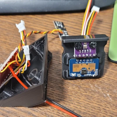 Cảm biến hiện diện ESP8266, LD2410C, BME280 và Đèn LED Status WS2812