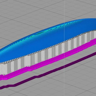 D Skid Bảo Vệ Máy Bay S800 Reptile Sky Shadow