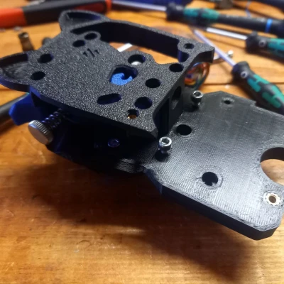 Stealthburner cho Ender3 với giá treo bltouch