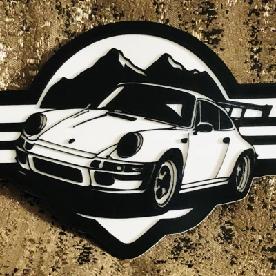 Trang Trí Xe Porsche Thời Hoàng Kim