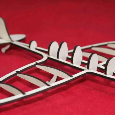 Mô hình Supermarine Spitfire cho máy cắt laser