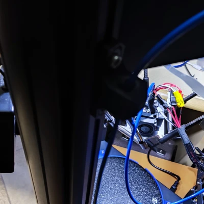 FLSUN SR Super Racer: Miếng Chặn Trụ Trên Có Công Tắc