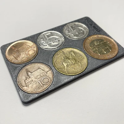 Ví Đựng Xu Séc Hình Thẻ Tín Dụng