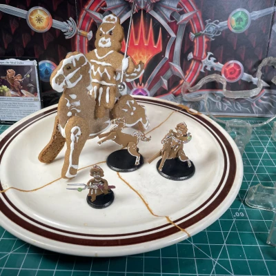 Syr gừng mini và máy cắt cookie