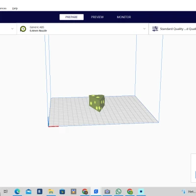 Mô hình 3D Phô Mai "cheez"
