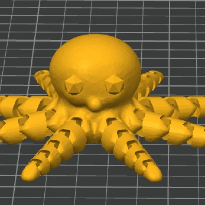 Bạch Tuộc Mini Dễ Thương Khớp Nối