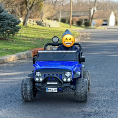 Cột lái xe Jeep Moderno Kids 12v