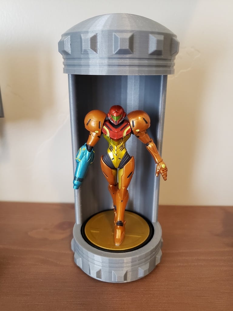 Chân Đế Amiibo Super Metroid Kiểu Trạm Lưu Game
