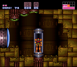 Chân Đế Amiibo Super Metroid Kiểu Trạm Lưu Game