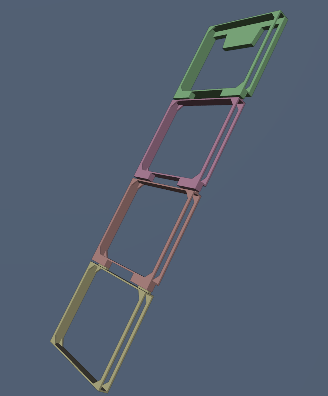 Người giữ vỏ trang sức CD gắn trên tường