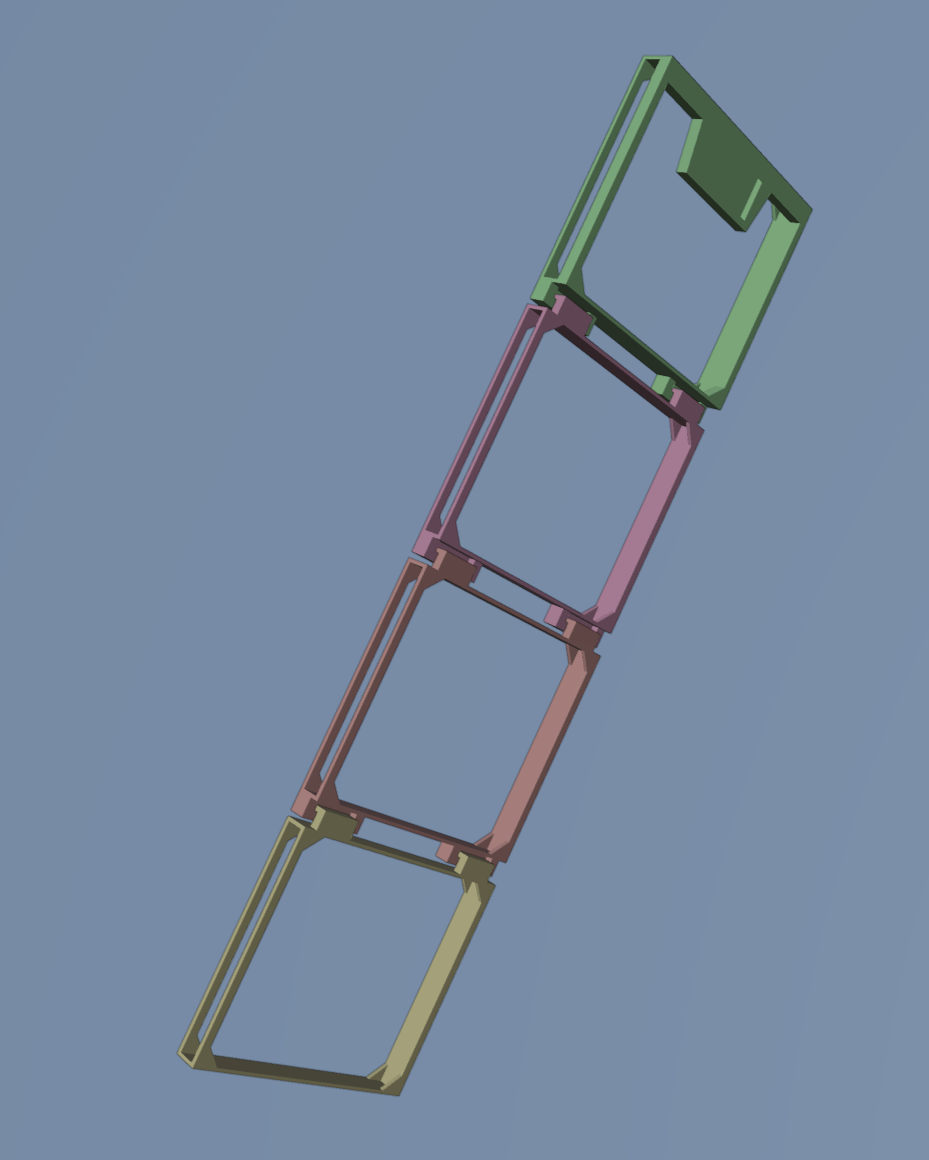 Người giữ vỏ trang sức CD gắn trên tường