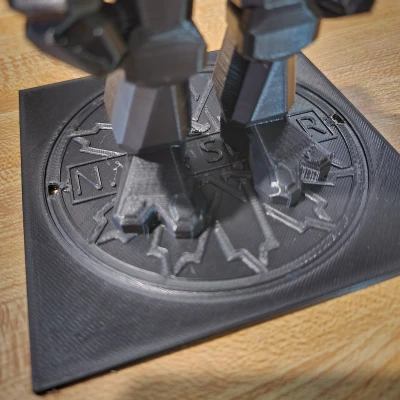 Chân đế dao hình Ninja Turtle low-poly