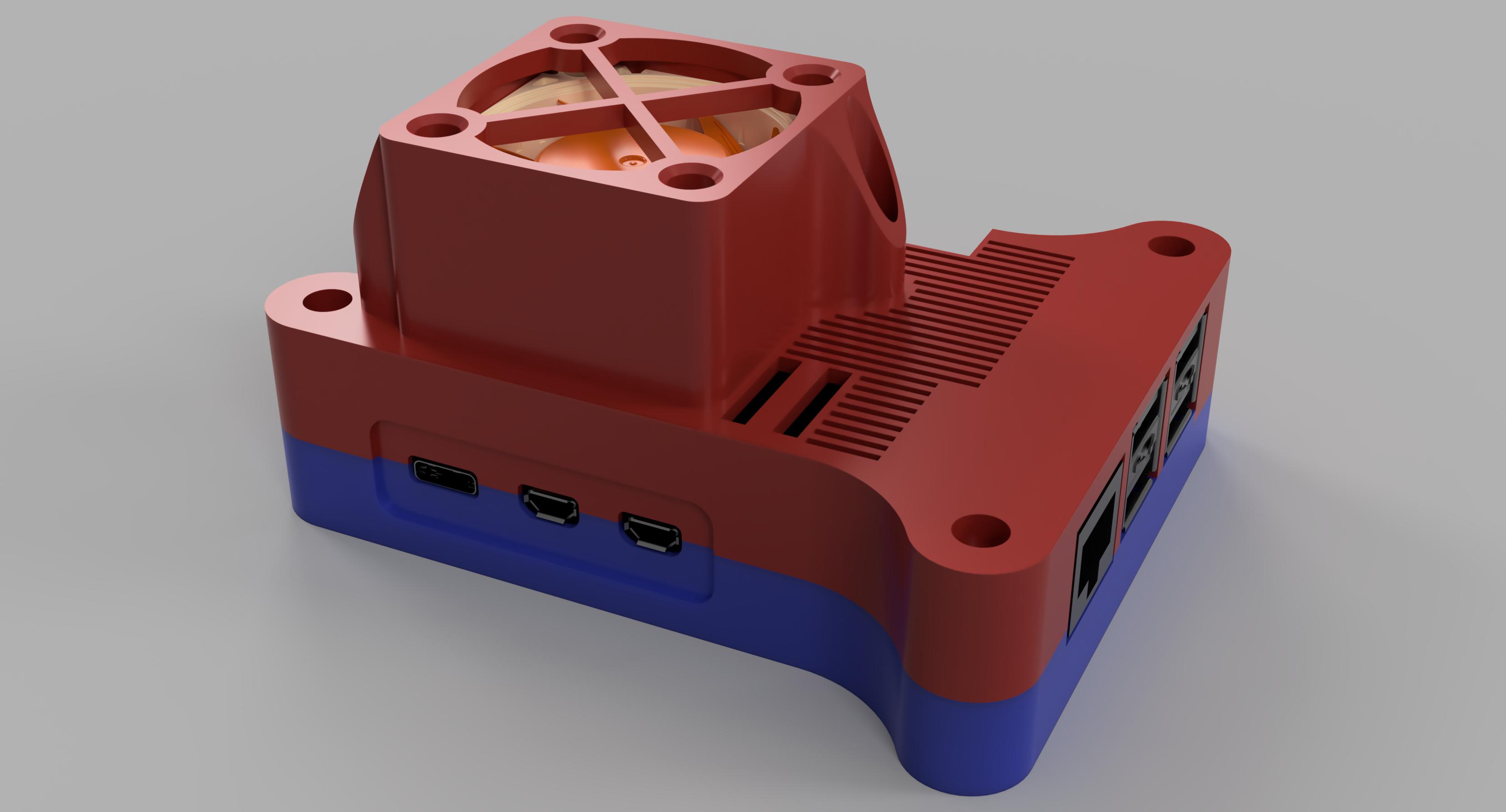 Raspberry Pi 5 Case với Noctua NF-A4X20