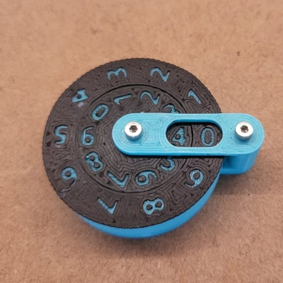 Bộ đếm cơ khí theo dõi điểm/vết thương mtg