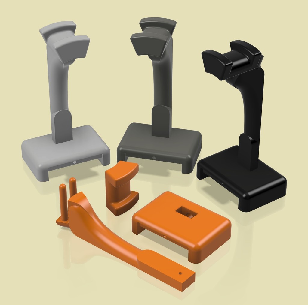 Người giữ tai nghe với USB Hub