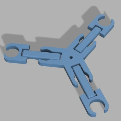 Giảm diện tích chân tripod đa dụng (phiên bản mới)