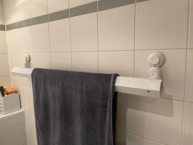 Móc Treo Khăn Ikea Tisken Tự Chế