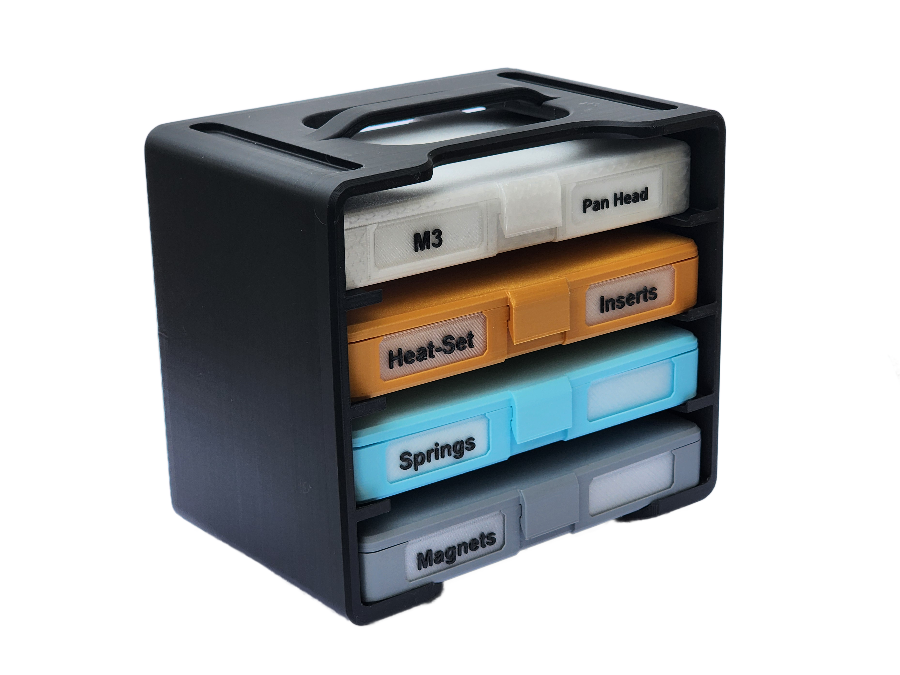 Kệ xếp chồng cho Hộp lưu trữ Tiny Bins [Gắn tường] [Thông số]