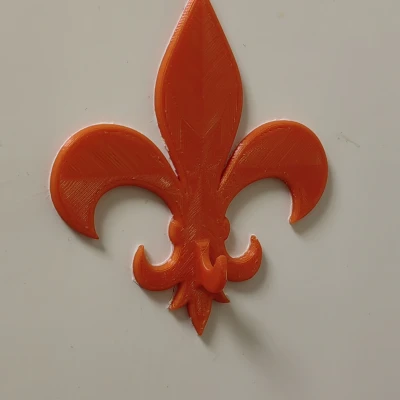 Móc treo hình hoa bách hợp dòng dõi quý tộc