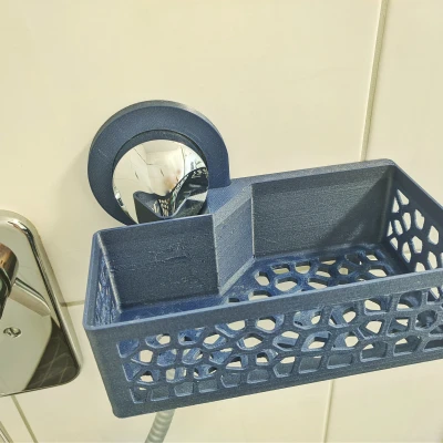 Voronoi Wall Outlet kệ phòng tắm [không khoan hoặc keo]