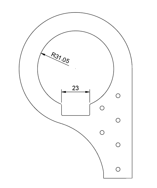 Voronoi Wall Outlet kệ phòng tắm [không khoan hoặc keo]
