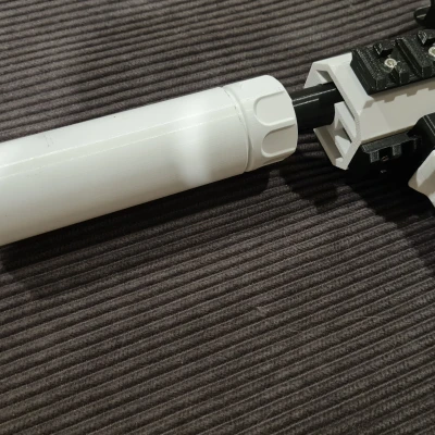 Ống Giảm Thanh Giả Airsoft Ren 14MM CCW - Vừa Vặn Với Tracer xCortech