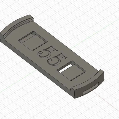 Đế Giữ Nắp Ống Kính Máy Ảnh 55mm / 62mm